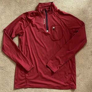 Red REEBOK athletic top